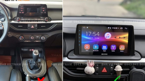 Màn hình DVD Android liền camera 360 xe Kia Cerato 2019 - nay | Bravigo Ultimate (4G+64G)  